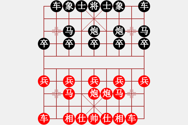 象棋棋譜圖片：杏花村牧童(9星)-和-華山一號(9星) - 步數(shù)：10 