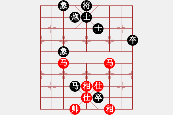 象棋棋谱图片：冯秀旺(日帅)-负-我有番两度(日帅) - 步数：108 