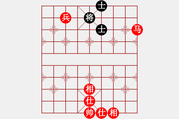 象棋棋譜圖片：馬兵必勝殘局的精妙抽將 - 步數(shù)：3 