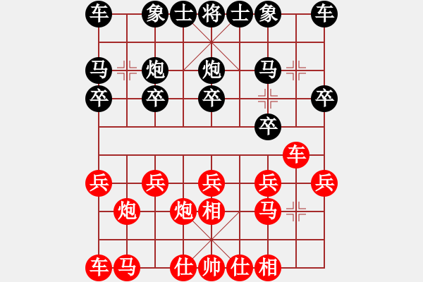 象棋棋譜圖片：中財杯第三輪：劉紅軍先負ZHT116 - 步數(shù)：10 