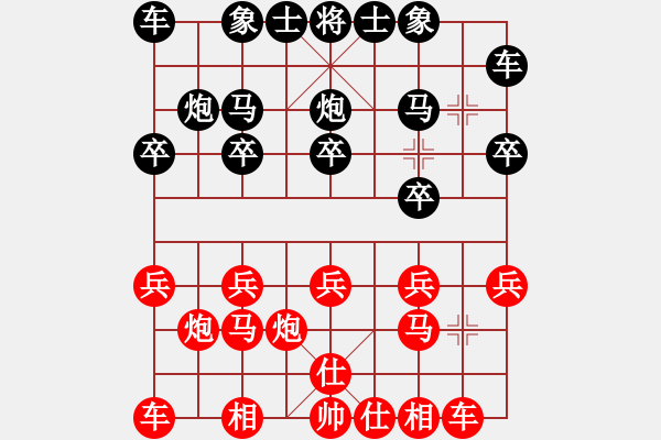 象棋棋譜圖片：cplasf.獵鷹 先勝 小巫師（專業(yè)難度） - 步數(shù)：10 