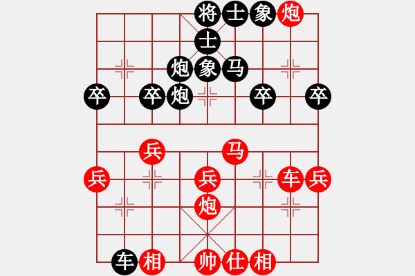 象棋棋譜圖片：重慶第二屆銅梁龍杯第6輪第1臺：四川曾軍 先負 湖南向有權 - 步數(shù)：40 