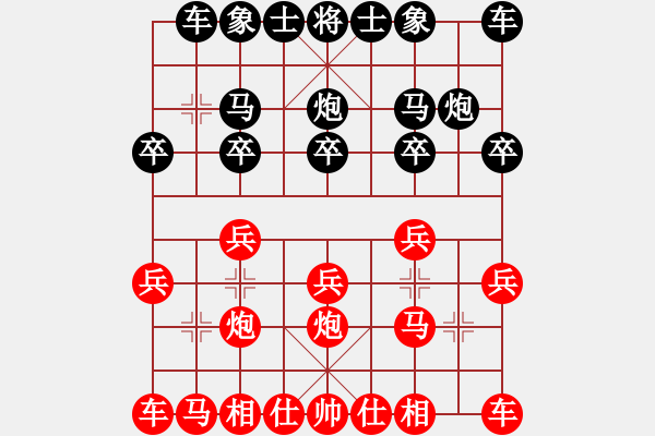 象棋棋譜圖片：0325001 - 步數(shù)：4 