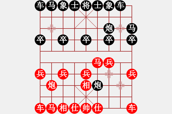 象棋棋譜圖片：大英雄奔奔[917784587] -VS- 隨風(fēng)蕩[1728532326] - 步數(shù)：10 