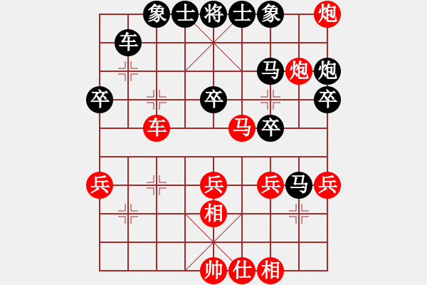 象棋棋譜圖片：叁戰(zhàn)2勝VS金庸-攻棋不備(2014-1-26) - 步數(shù)：60 