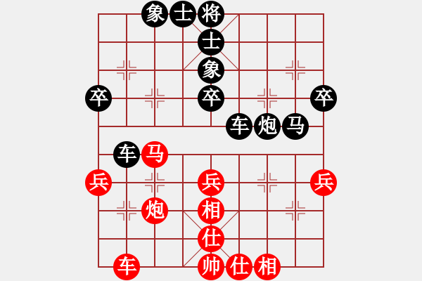 象棋棋譜圖片：山東王再越(5段)-和-諸葛亮出山(6段) - 步數(shù)：40 