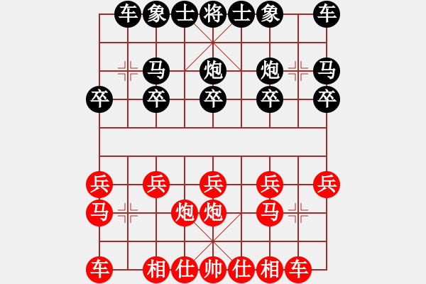 象棋棋譜圖片：湯超(5r)-負(fù)-楊朝舉(5r) - 步數(shù)：10 