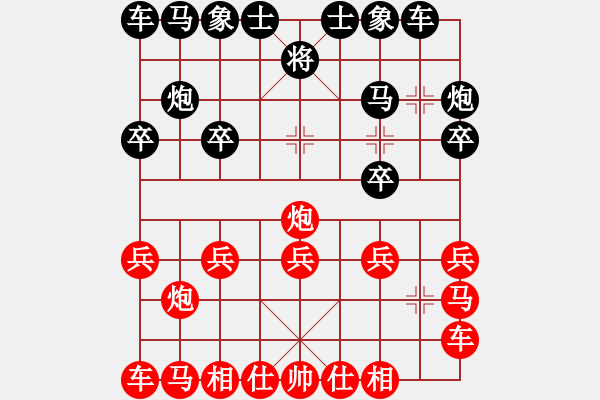 象棋棋谱图片：邓金明（业7-1)先负孙彪（业（8-3） - 步数：10 
