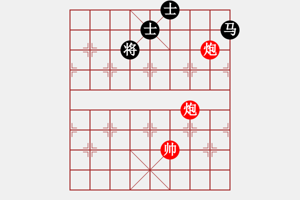 象棋棋譜圖片：雙炮棋局 第五局 - 步數(shù)：0 