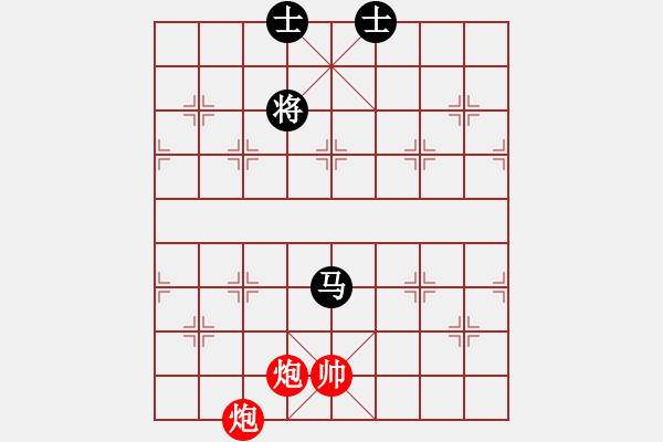 象棋棋譜圖片：雙炮棋局 第五局 - 步數(shù)：20 