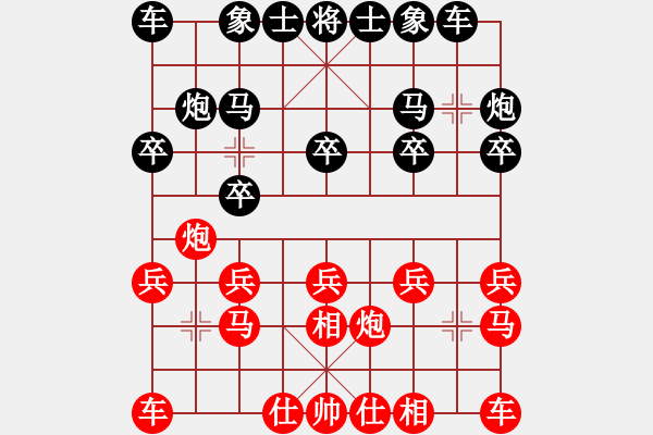 象棋棋譜圖片：fengwenyu1234[紅] -VS- bbboy002[黑] - 步數(shù)：10 