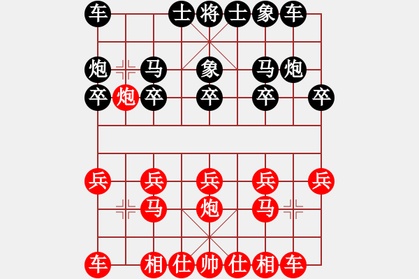 象棋棋譜圖片：亞歷山大火星（先負(fù)）夢姐.XQF - 步數(shù)：10 