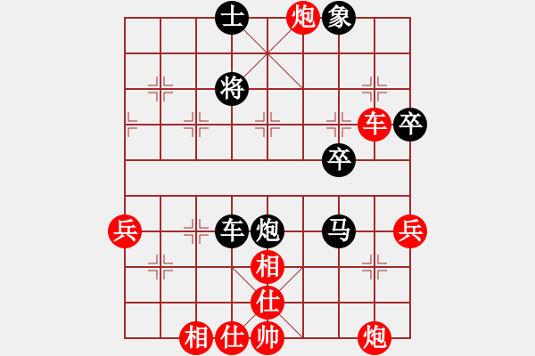 象棋棋譜圖片：熱血盟_象棋教父[紅] -VS- 熱血盟●溫柔一刀[黑] - 步數(shù)：60 