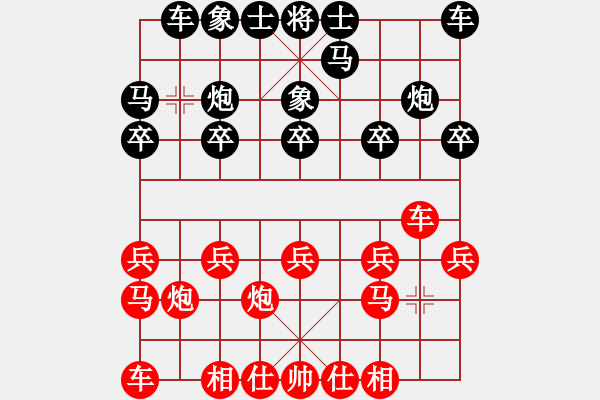 象棋棋谱图片：长治代表队 张文涛 和 吕梁 程长胜 - 步数：10 