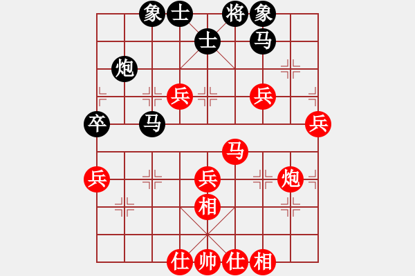 象棋棋譜圖片：M仕角炮先勝X - 步數(shù)：60 