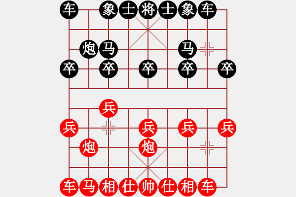 象棋棋譜圖片：佛與棋緣(4段)-勝-秦山之棋緣(2段) - 步數(shù)：10 