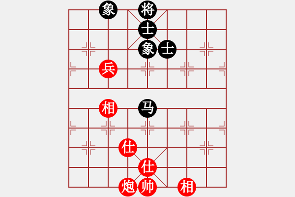象棋棋谱图片：老夫菜豆腐(9段)-和-abvabvc(5r) - 步数：170 