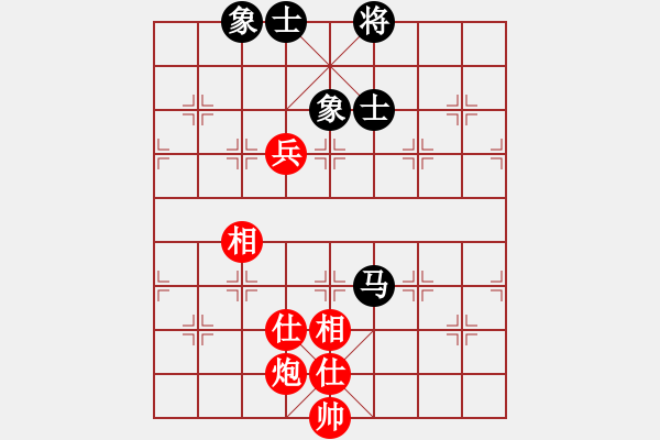 象棋棋谱图片：老夫菜豆腐(9段)-和-abvabvc(5r) - 步数：190 