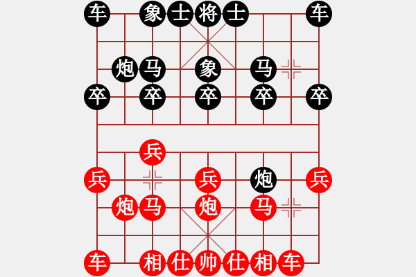 象棋棋譜圖片：葬心紅勝michaelma701【中炮對(duì)進(jìn)右馬】 - 步數(shù)：10 