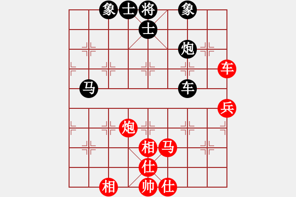 象棋棋譜圖片：浪子杯小組賽劉龍先和棋門鐘鐘 - 步數(shù)：60 