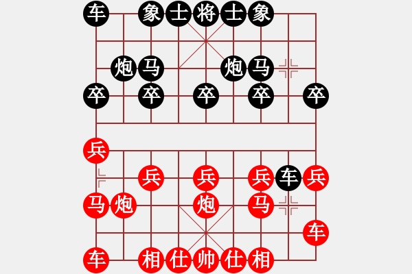 象棋棋譜圖片：2021即墨杯全象女團(tuán)賽張瀚月先負(fù)陳幸琳1 - 步數(shù)：10 