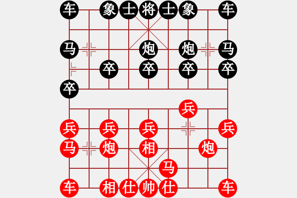 象棋棋譜圖片：鄭州郡王(5級)-和-chouqi(6級) - 步數(shù)：10 