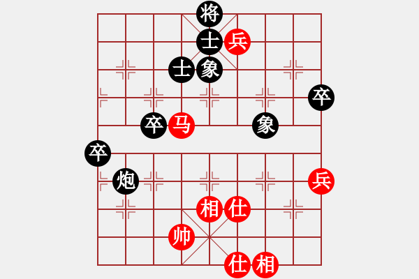 象棋棋譜圖片：鄭州郡王(5級)-和-chouqi(6級) - 步數(shù)：110 