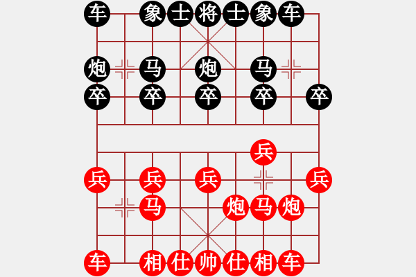 象棋棋譜圖片：3083232(縣丞) 勝 4698500(草民) - 步數(shù)：10 