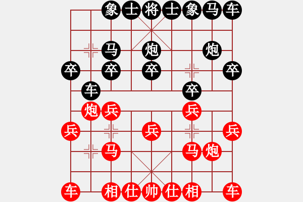 象棋棋譜圖片：樂行善事[502699282] -VS- 橫才俊儒[292832991] - 步數(shù)：10 