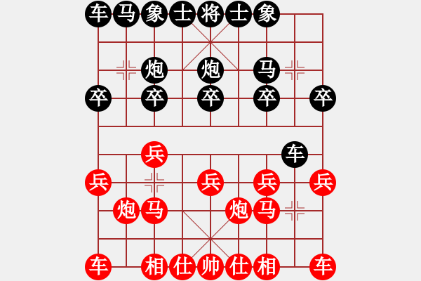 象棋棋譜圖片：condonat(無極)-負-江南棋緣(天罡) 12-01-18 - 步數(shù)：10 