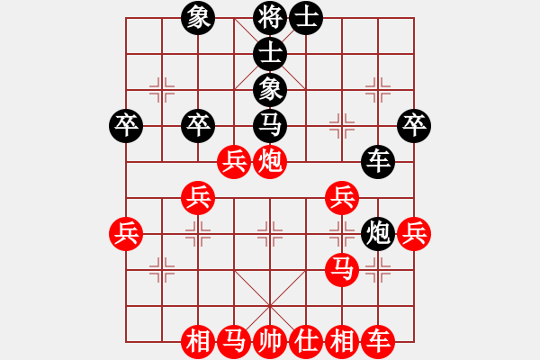 象棋棋譜圖片：峽[2877323858] -VS- 過河卒[1934258259] - 步數(shù)：33 