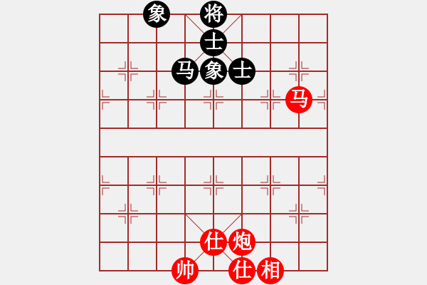 象棋棋譜圖片：測評 馬炮對馬士象全 難贏 - 步數(shù)：70 