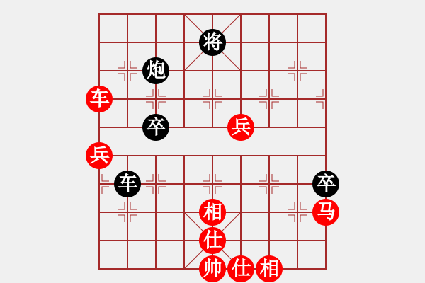 象棋棋譜圖片：棋靈王(5段)-勝-去棋中論壇(月將) - 步數(shù)：100 