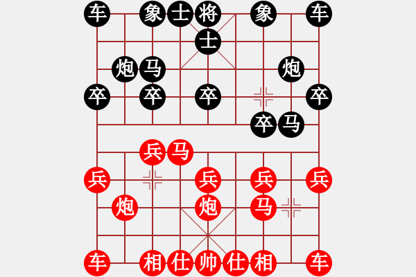 象棋棋譜圖片：中原大象(1段)-負(fù)-不玩賴(lài)(3段) - 步數(shù)：10 