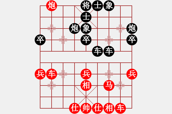 象棋棋譜圖片：jkjk7878（業(yè)6-1）先負(fù) bbboy002（業(yè)6-1） - 步數(shù)：40 