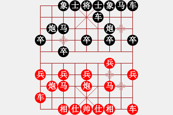 象棋棋譜圖片：馬后藏車威力?。。。?！ - 步數(shù)：10 