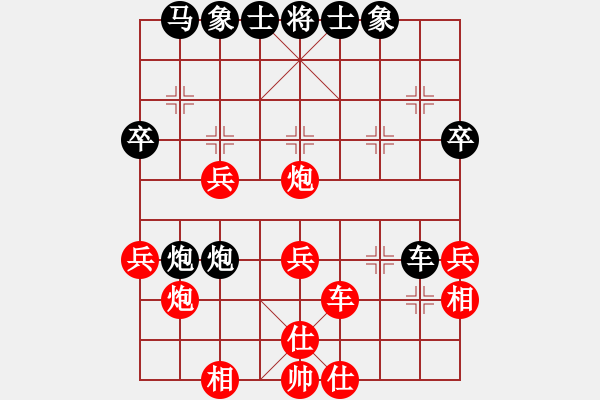 象棋棋譜圖片：southa(6段)-負(fù)-雅丹駝峰(7段) - 步數(shù)：40 