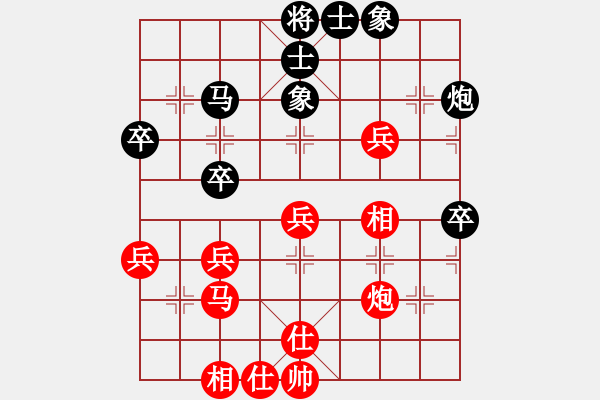 象棋棋譜圖片：碧血洗銀槍(人王)-勝-哥未曾一敗(月將) - 步數(shù)：50 