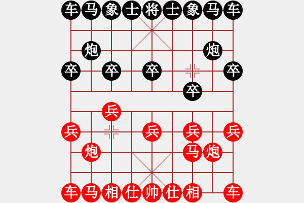 象棋棋譜圖片：起馬局 - 步數(shù)：3 