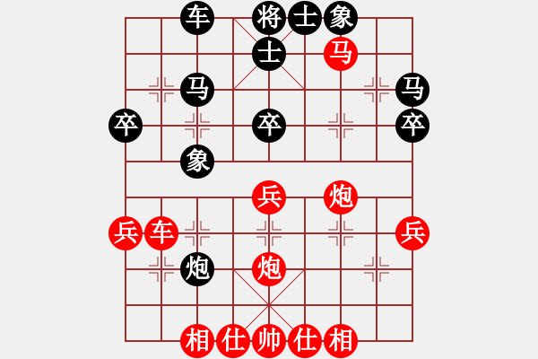 象棋棋譜圖片：12屆大興棗園杯1范向軍先勝周偉 - 步數(shù)：33 