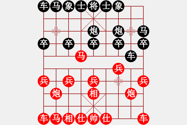 象棋棋譜圖片：西關(guān)棋社 山娃 先負(fù) 我 - 步數(shù)：10 