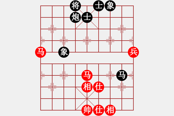 象棋棋譜圖片：神劍門棋社(北斗) 和 九級車震(北斗) - 步數(shù)：100 