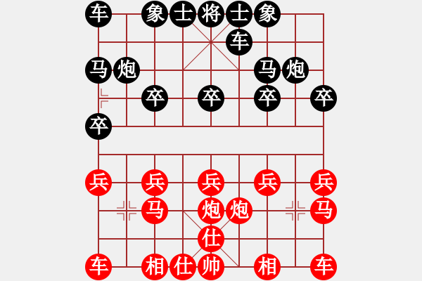 象棋棋譜圖片：小角色小龍對(duì)一刀李望.pgn - 步數(shù)：10 