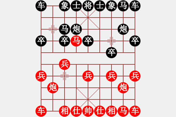 象棋棋譜圖片：[快14]貴洪海 先負(fù) [快14]浩軒爺 - 步數(shù)：10 