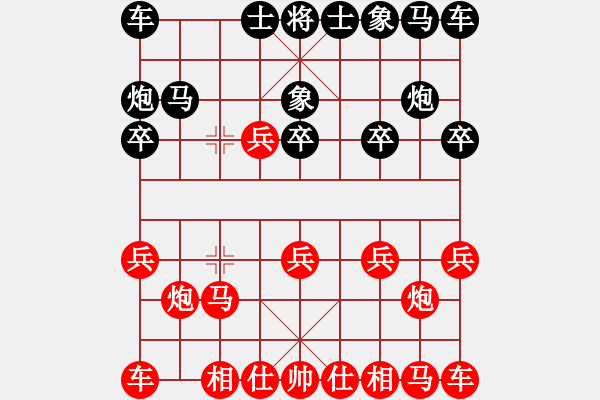 象棋棋譜圖片：狼獾(5段)-負(fù)-狂鬼是我(7段) - 步數(shù)：10 