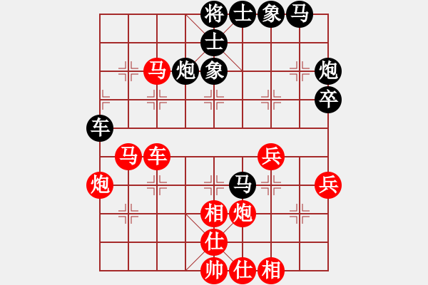 象棋棋譜圖片：浙江省智力運動管理中心 趙旸鶴 勝 北京威凱建設(shè)隊 王禹博 - 步數(shù)：60 