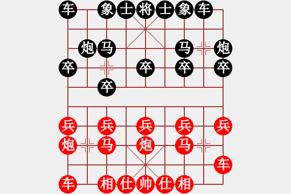 象棋棋譜圖片：海南小帥哥(7段)-負(fù)-炮打特大師(3段) - 步數(shù)：10 