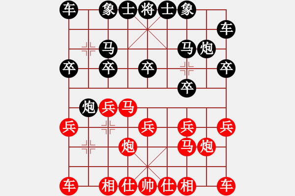 象棋棋譜圖片：漢口方紹欽 先負(fù) 江都周德裕 - 步數(shù)：10 