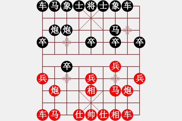 象棋棋谱图片：柴门月色[82502038] -VS- 黄培禄[253671652] - 步数：10 