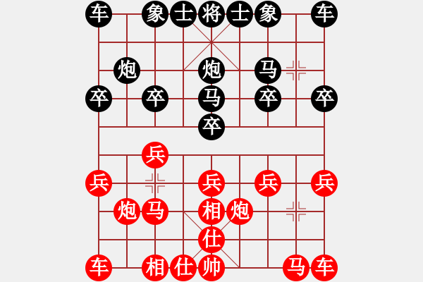 象棋棋谱图片：吴宗滋 先和 欧照芳 - 步数：10 